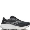 SAUCONY WOMENS WIDE FIT LACE TRAINER - BLACK SILVER